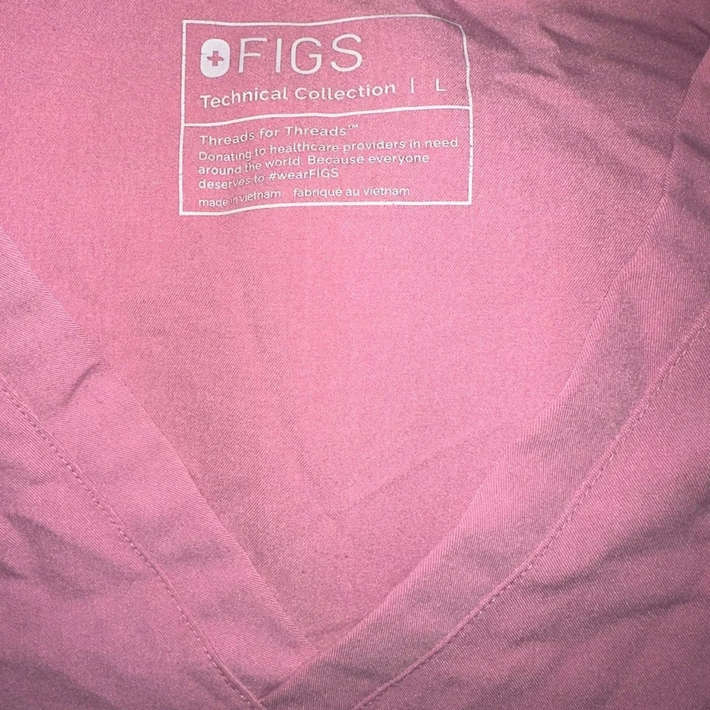 Figs Pink Scrub top - Picture 2 of 3